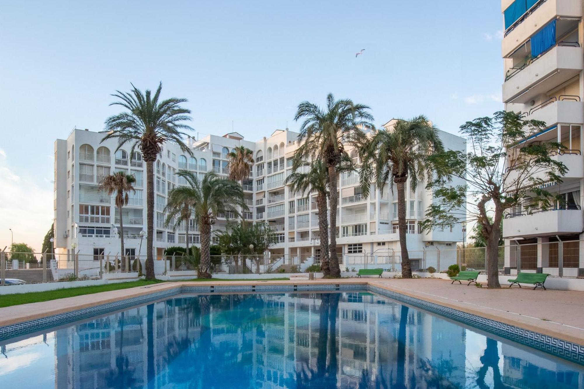 Apartamento En Complejo Residencial Con Piscina Y Garaje A 100M Del Mar Las Canteras  Exteriér fotografie